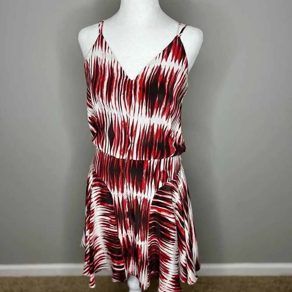 Milly strappy silk dress